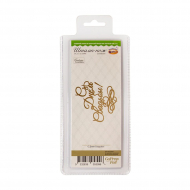 115461_Штамп-нож "С Днем Свадьбы!" для горячего тиснения и печати фольги на машинке GoPress and Foil 115461_Штамп-нож "С Днем Свадьбы!" для горячего тиснения и печати фольги на машинке GoPress and Foil