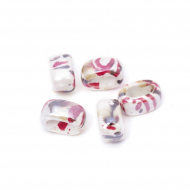 Бусины керамические TESОRO арт.TS-394 цв.006 15х8 мм Бусины керамические TESОRO арт.TS-394 цв.006 15х8 мм